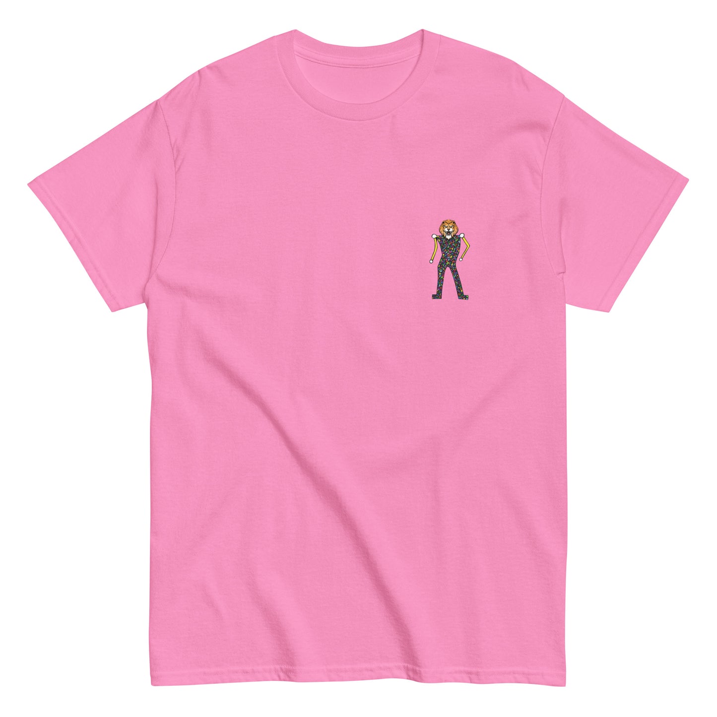 Alex Poncelet - Pink - Lion Head - T-shirt