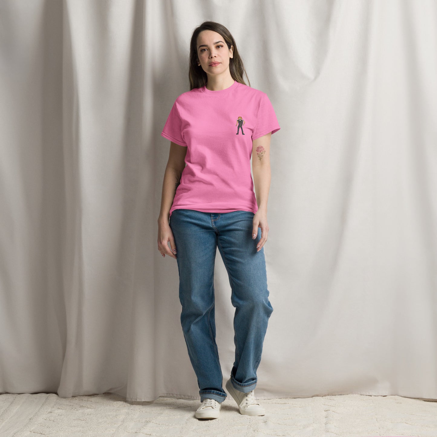 Alex Poncelet - Pink - Lion Head - T-shirt