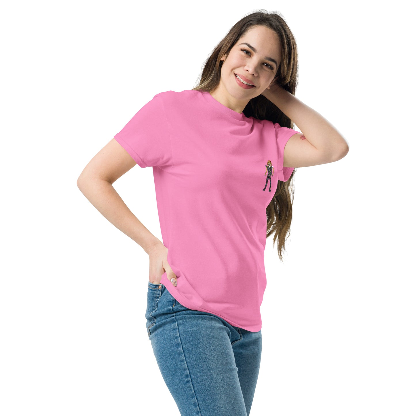 Alex Poncelet - Pink - Lion Head - T-shirt