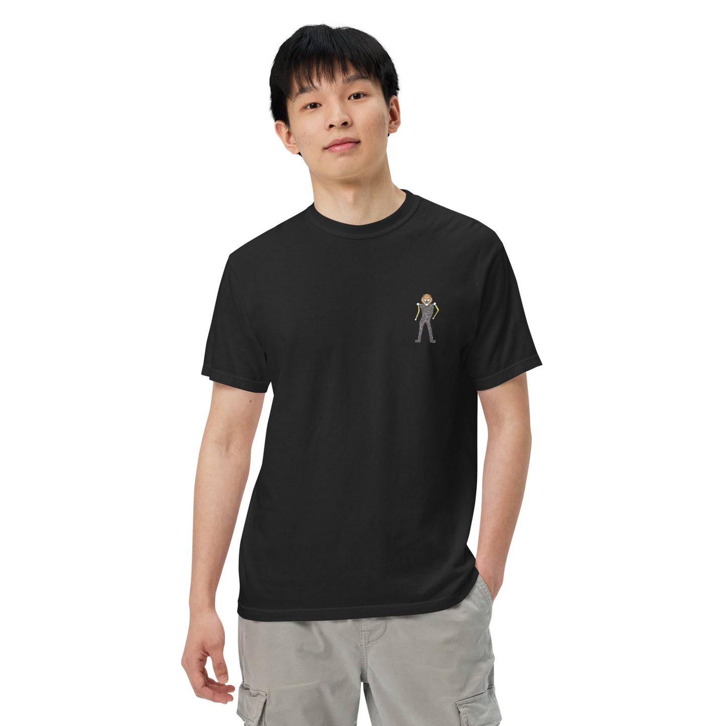 Alex Poncelet -  Black - Lion -Tshirt