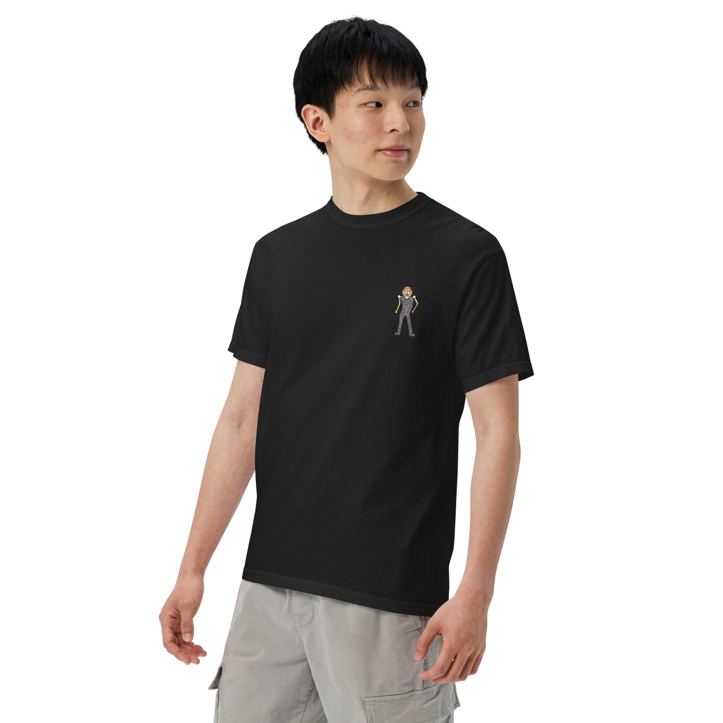 Alex Poncelet -  Black - Lion -Tshirt