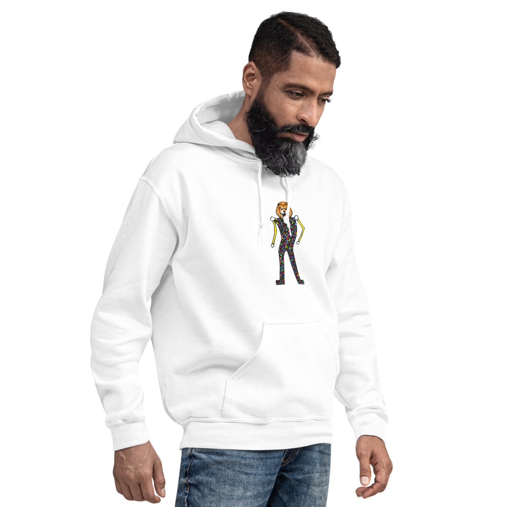 Alex Poncelet Hoodie White - Lion Head